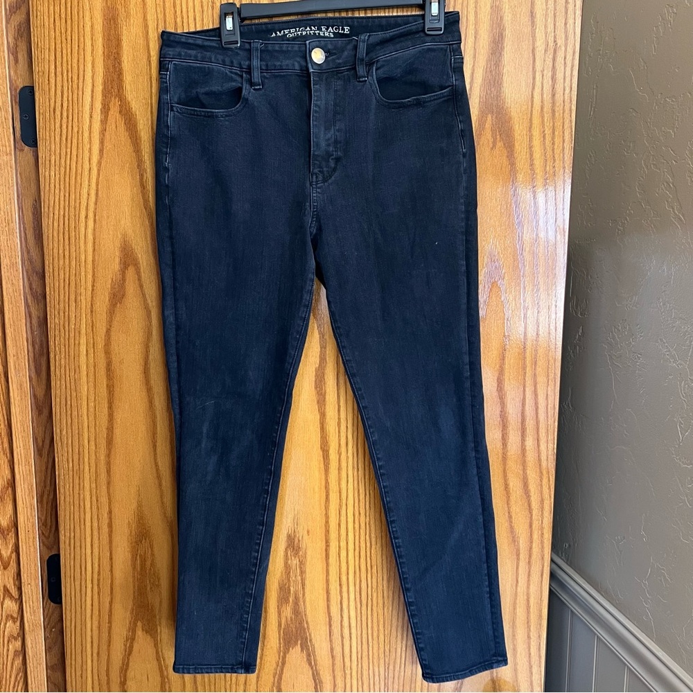Super stretch black jeans